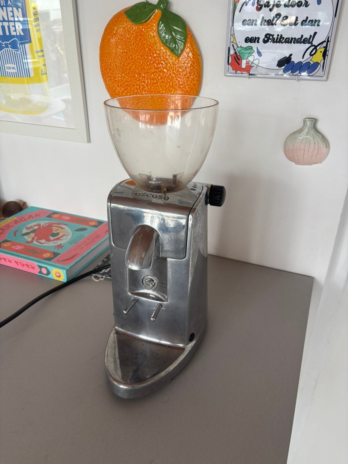 Ascaso bonenmaler koffiemaler mini 1 2 polish espresso maler, Ophalen of Verzenden, Gebruikt, Overige merken, Koffiemolen