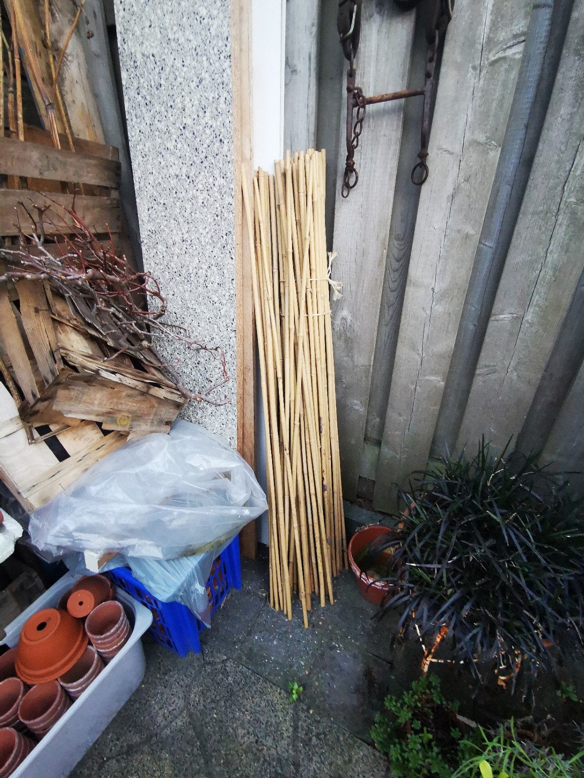 tonkinstokken +- 65stuks 0.75 per stuk alles voor 40e, Ophalen, Nieuw, Minder dan 180 cm, Palen