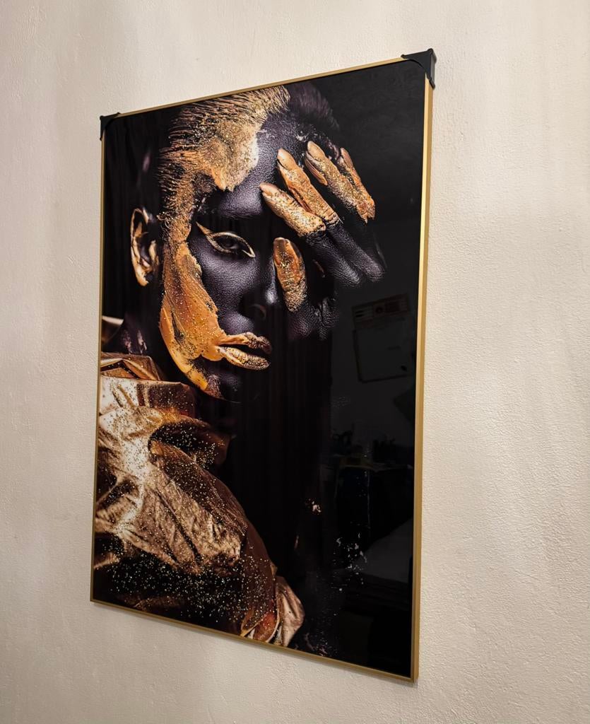 Hoogglans schilderij nieuw, Ophalen