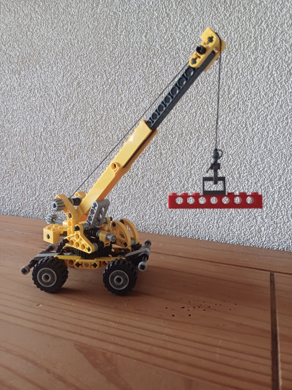 lego hijskraan., Lego, Inclusief instructies, Ophalen of Verzenden, Zo goed als nieuw