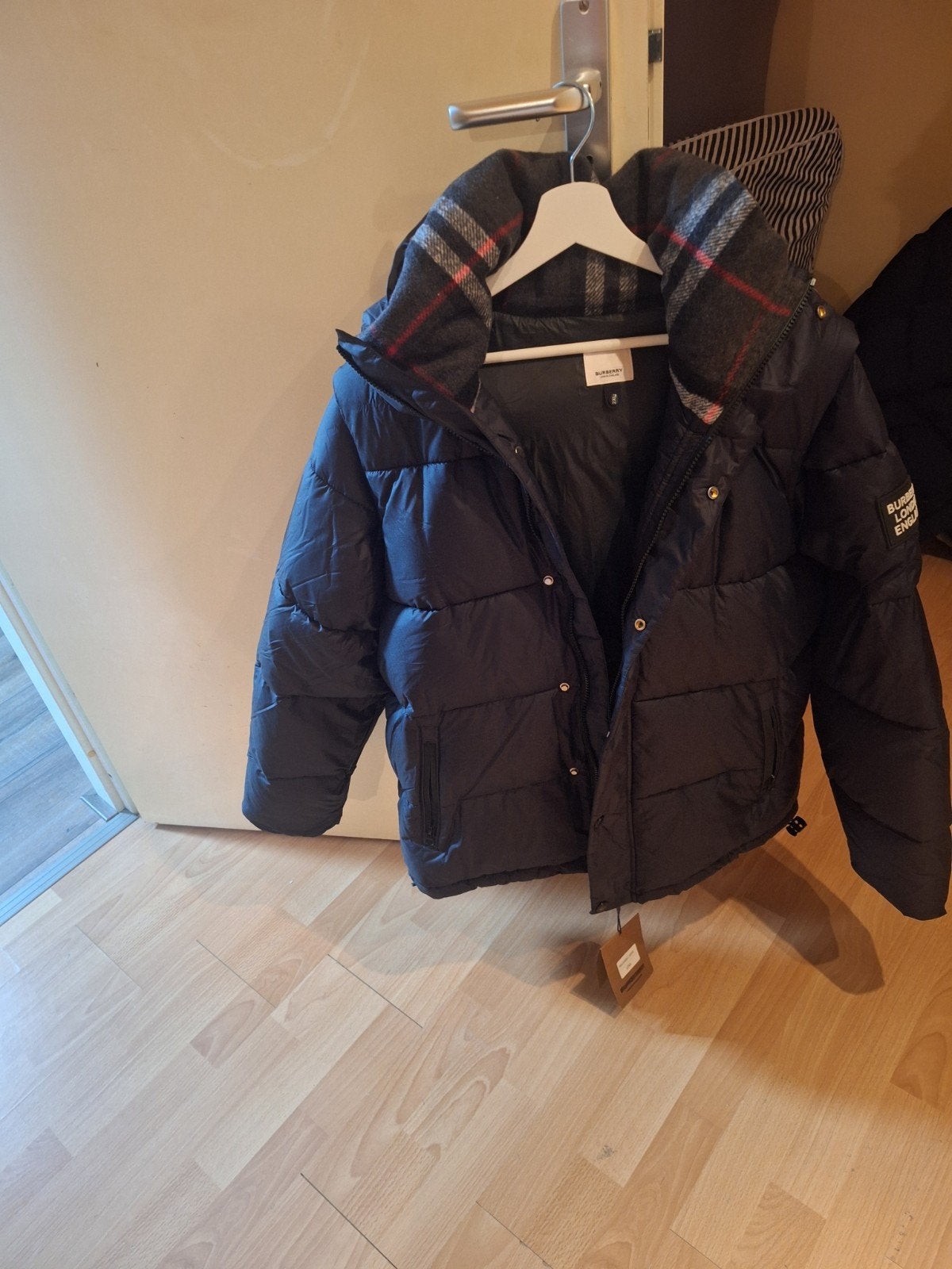burberry jas, Ophalen of Verzenden, Overige maten, Zwart
