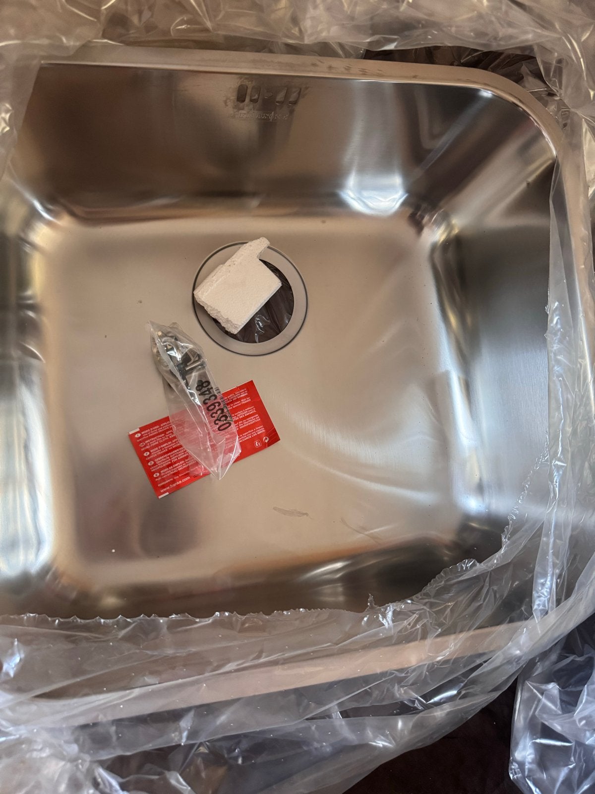 Franke Spoelbak RVS GAX 110-4 450x400 Nieuw, Ophalen of Verzenden, Nieuw, Rvs, Overige typen