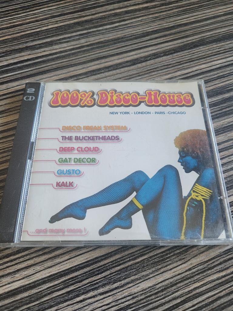 100 % Disco-House, Ophalen of Verzenden, Gebruikt
