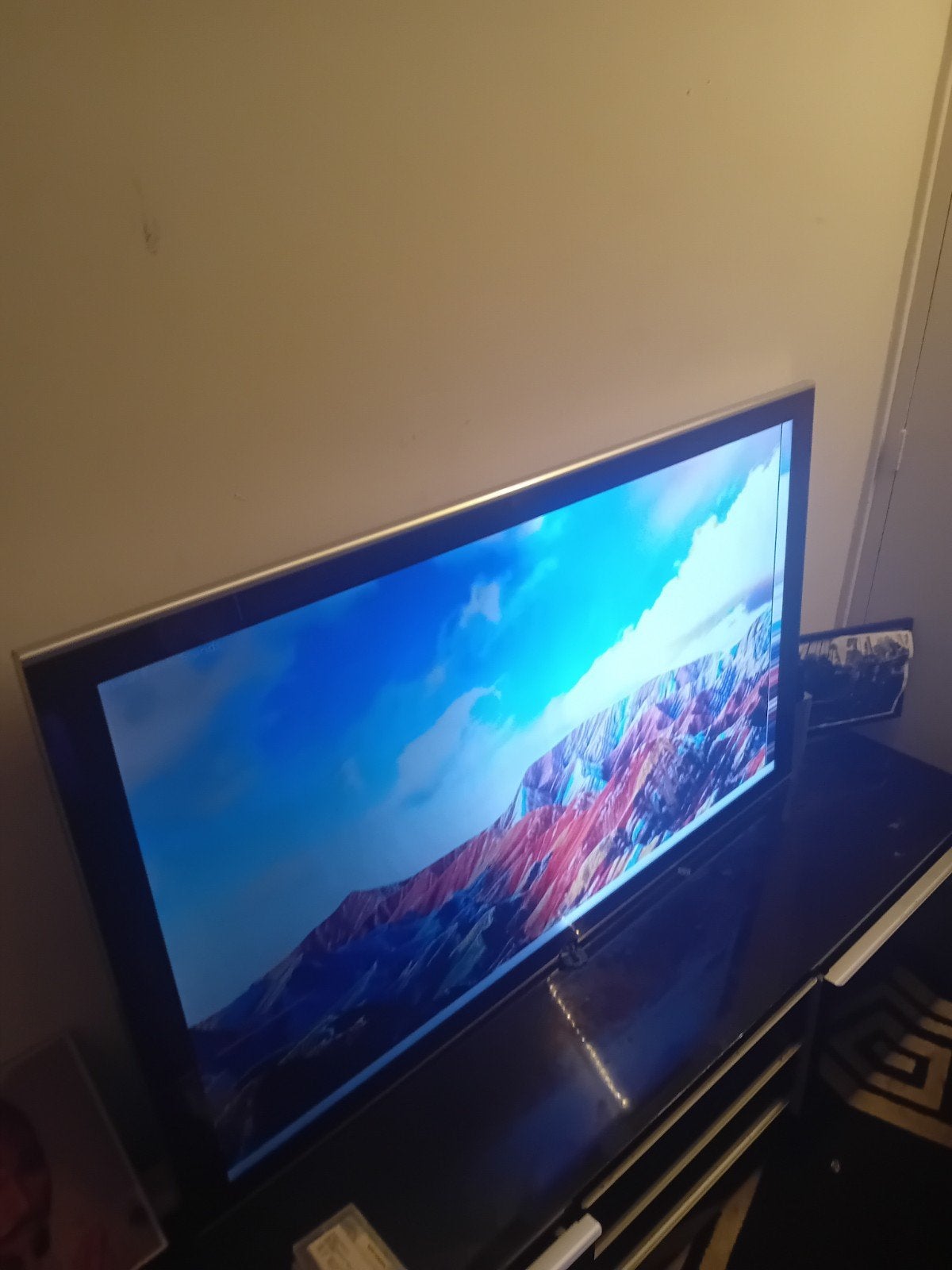 Samsung 55 inch LED TV - Goede staat, Ophalen of Verzenden, 100 Hz, Samsung, 100 cm of meer