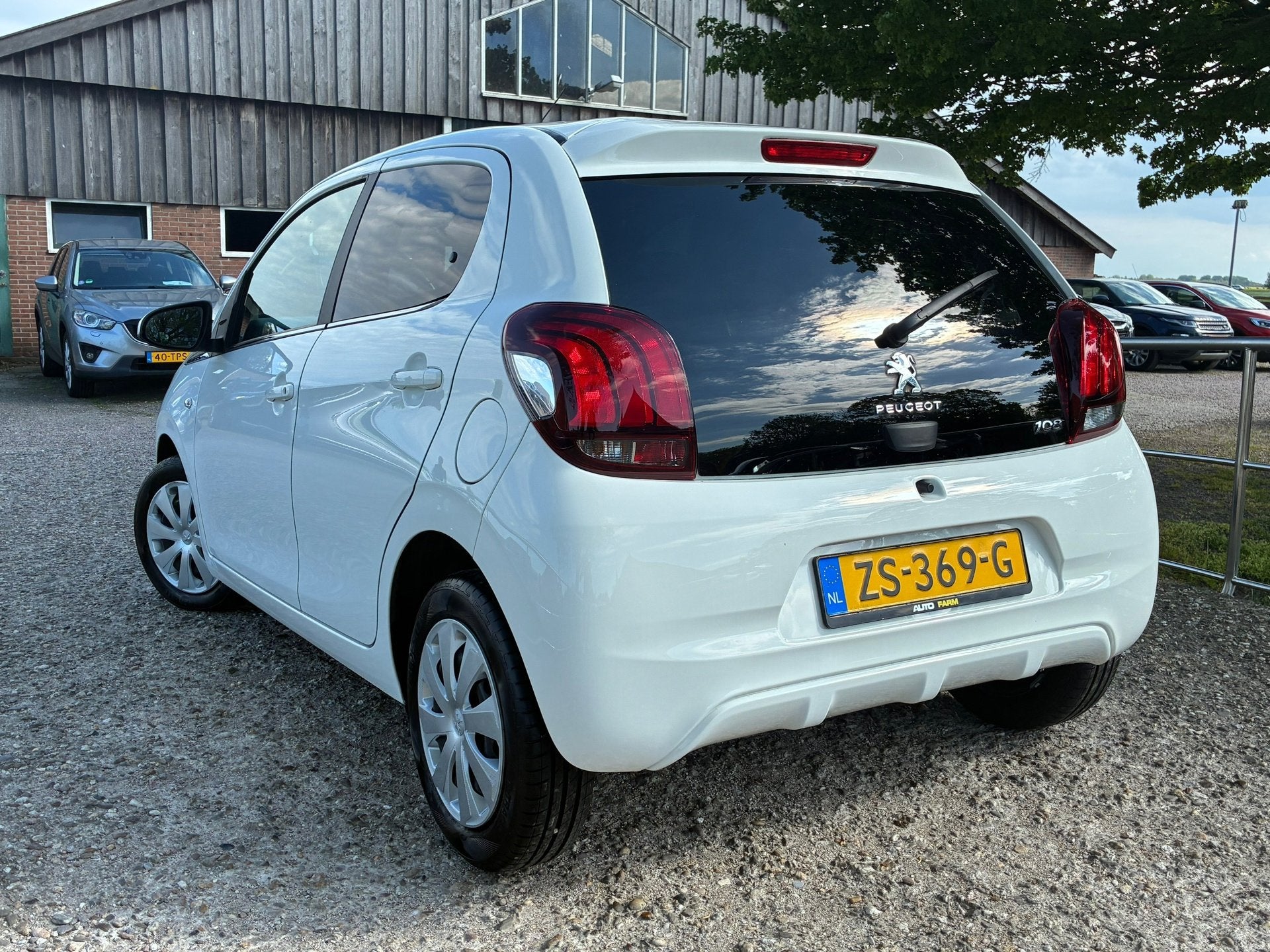 Peugeot 108 1.0 e-VTi Active | Automaat + Airco nu €7.975,, Auto's, Stof, Gebruikt, 4 stoelen, Wit