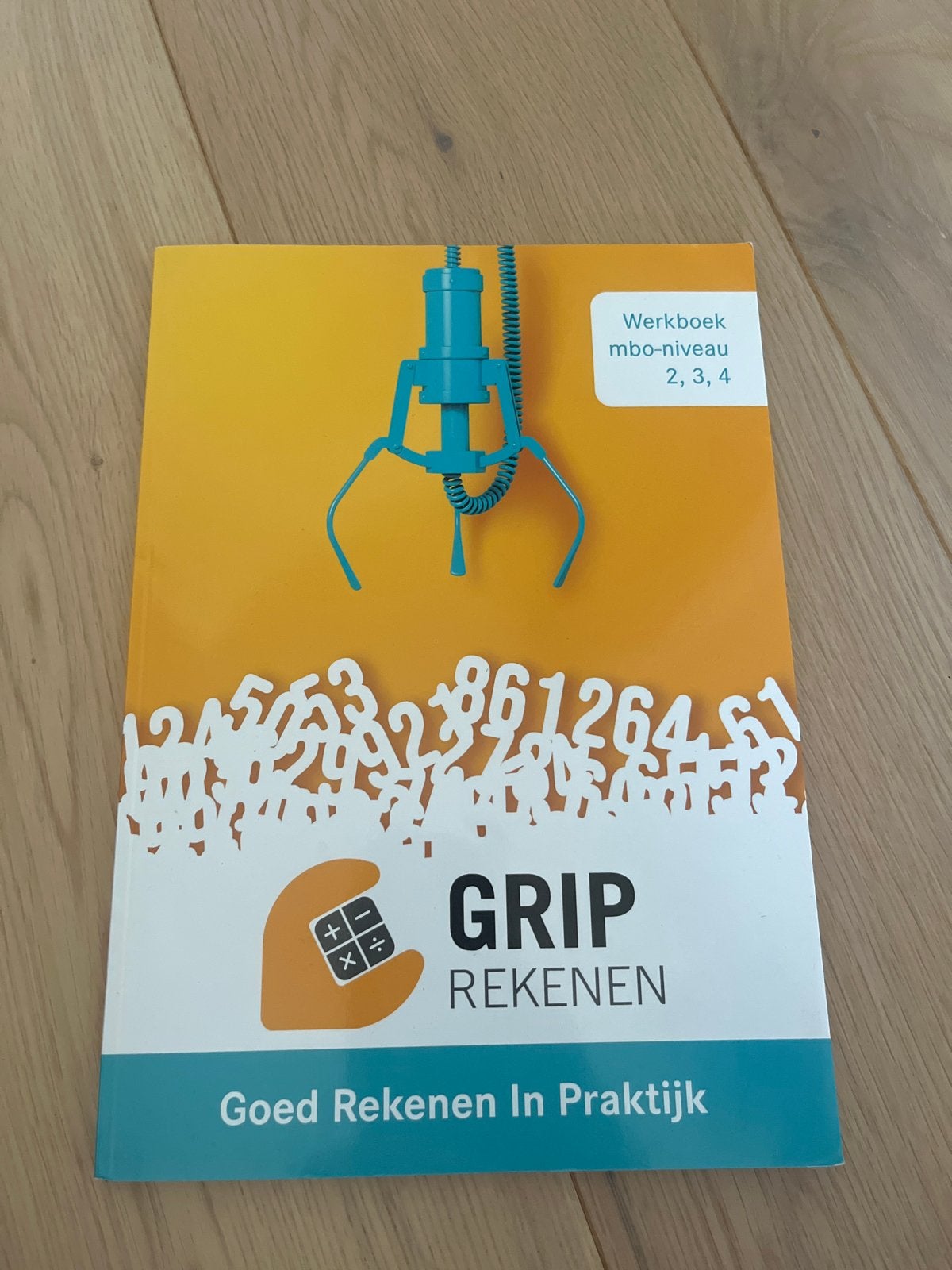 werkboek grip rekenen, Ophalen of Verzenden, Zo goed als nieuw, Overige niveaus, Nederlands