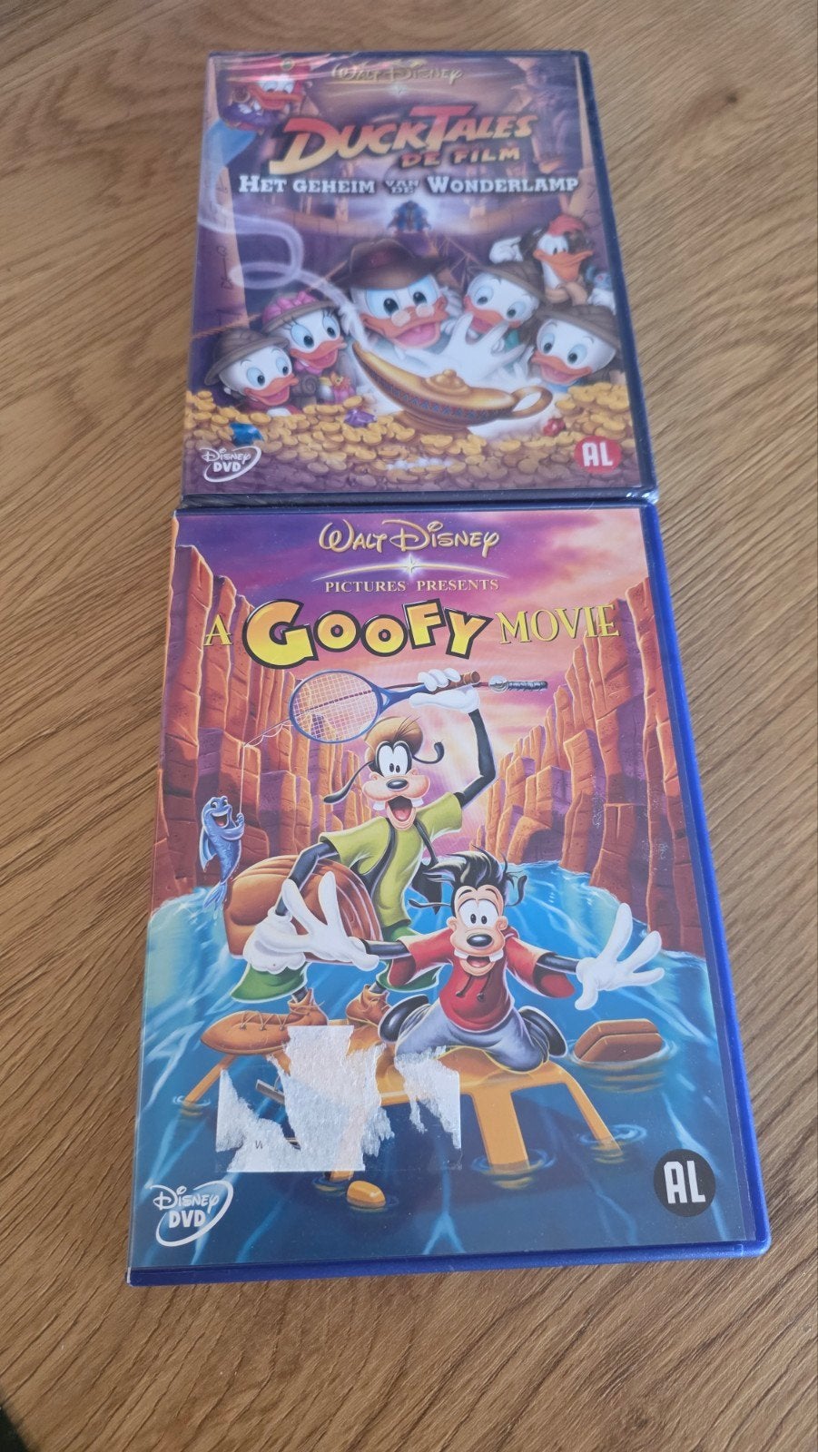 DuckTales: Het Geheim van de Wonderlamp & A Goofy Movie DVD, Tekenfilm, Nederlands, Ophalen of Verzenden, Nieuw in verpakking