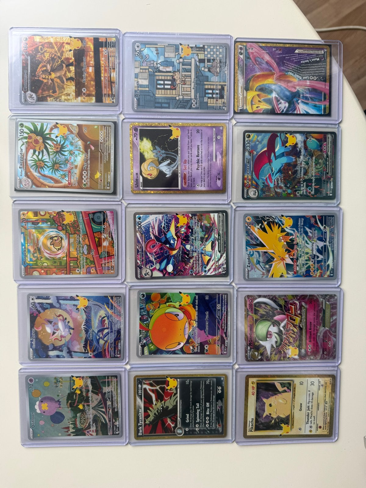 Pokémon hitjes, Ophalen, Nieuw