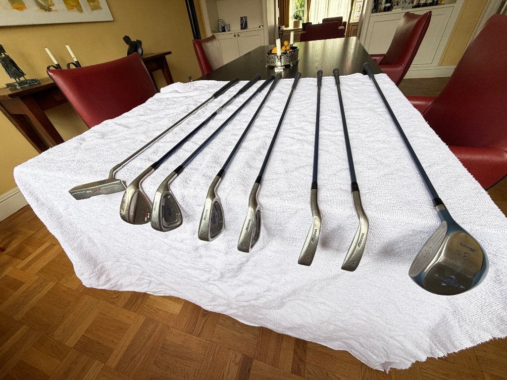 mizuno graphite set L, Sport en Fitness, Ophalen, Gebruikt, Set, Mizuno