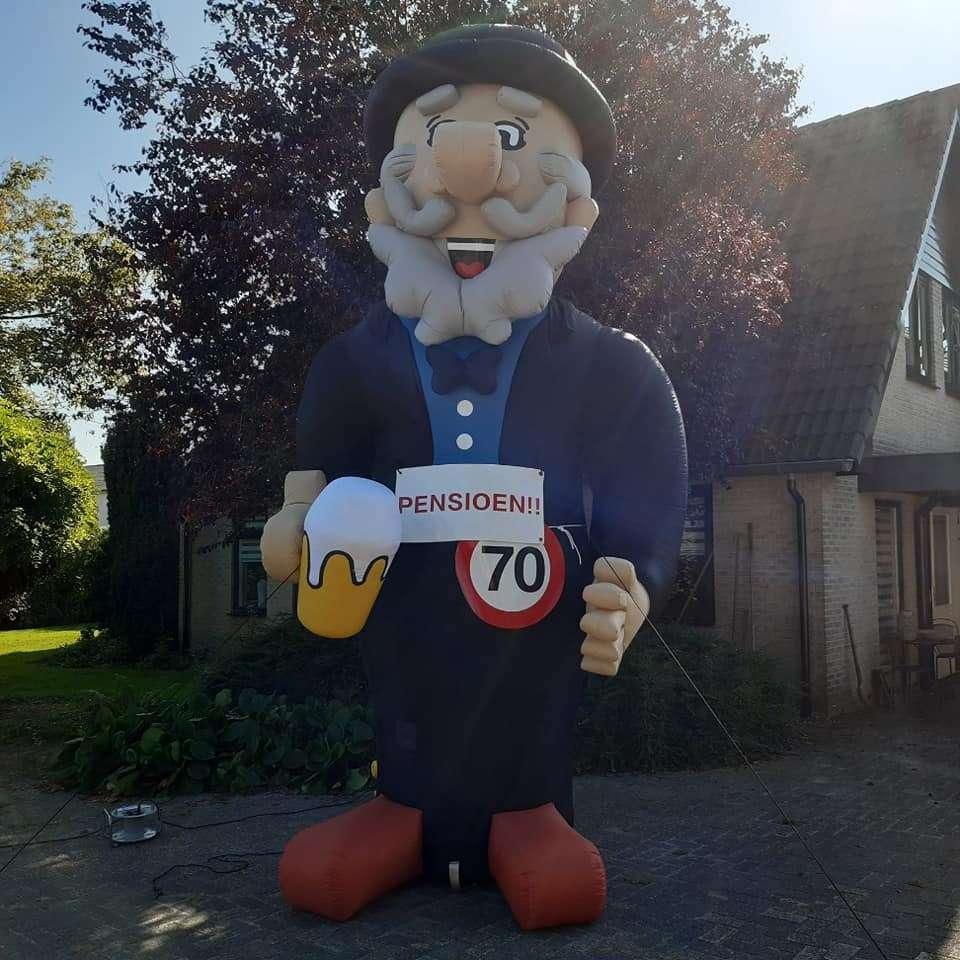 Abraham en Sarah pop te huur met pensioen, Ophalen, Gebruikt, Abraham of Sarah