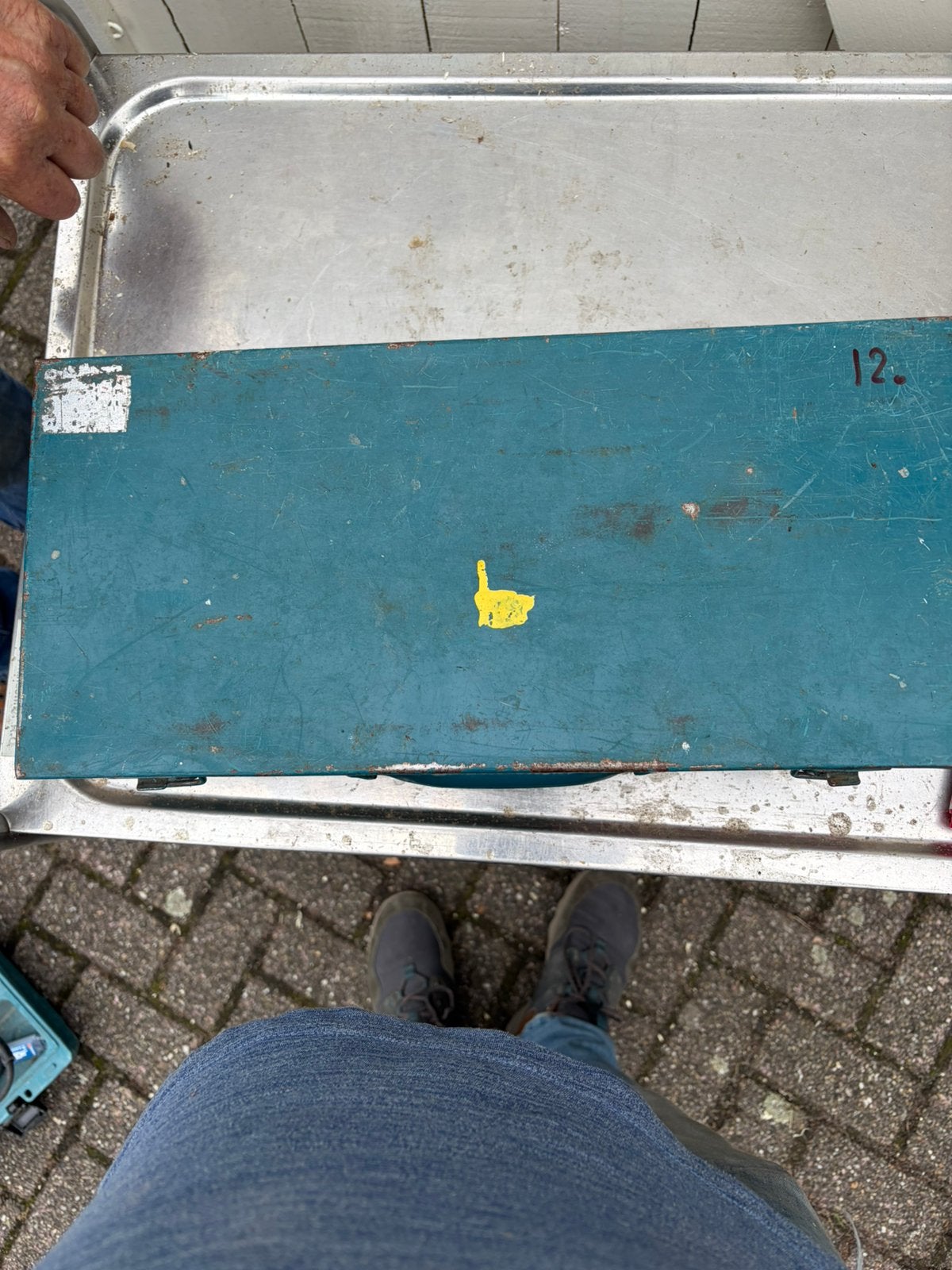 Haakse slijptol, Doe-het-zelf en Verbouw, Ophalen, Gebruikt, Haakse handslijpmachine