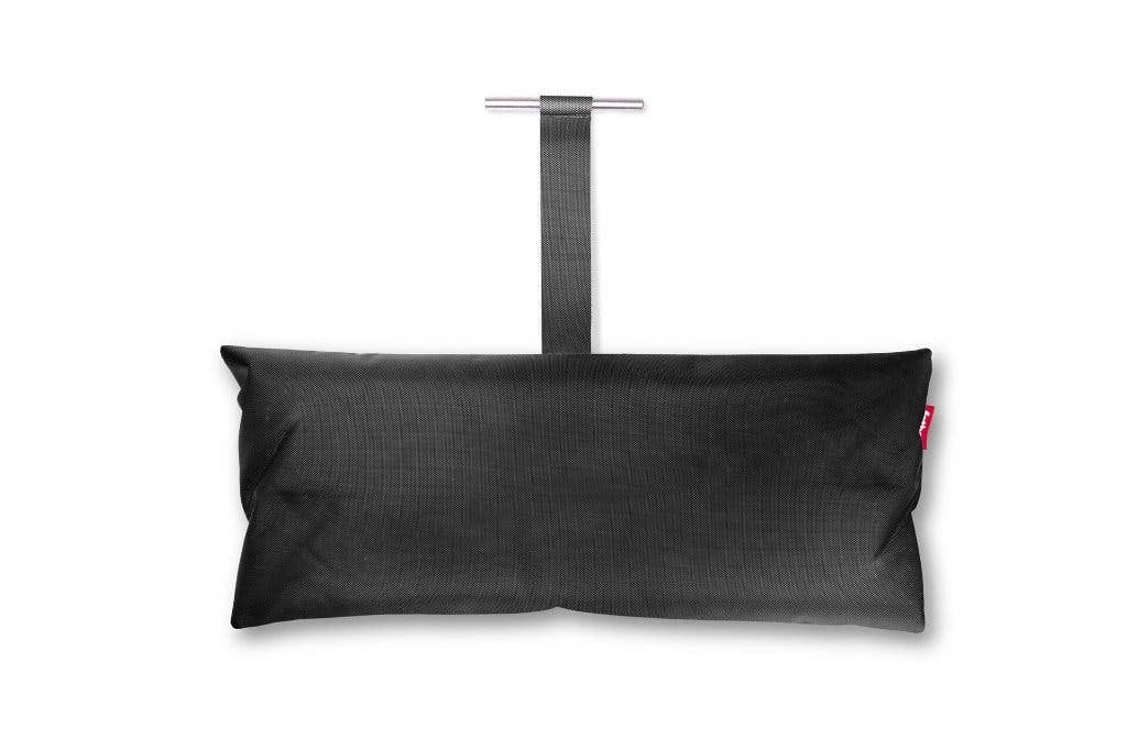 Headdemock Pillow Kussen voor hangmat zwart 69x15x29cm nieuw, Tuin en Terras, Ophalen of Verzenden, Nieuw, Textileen
