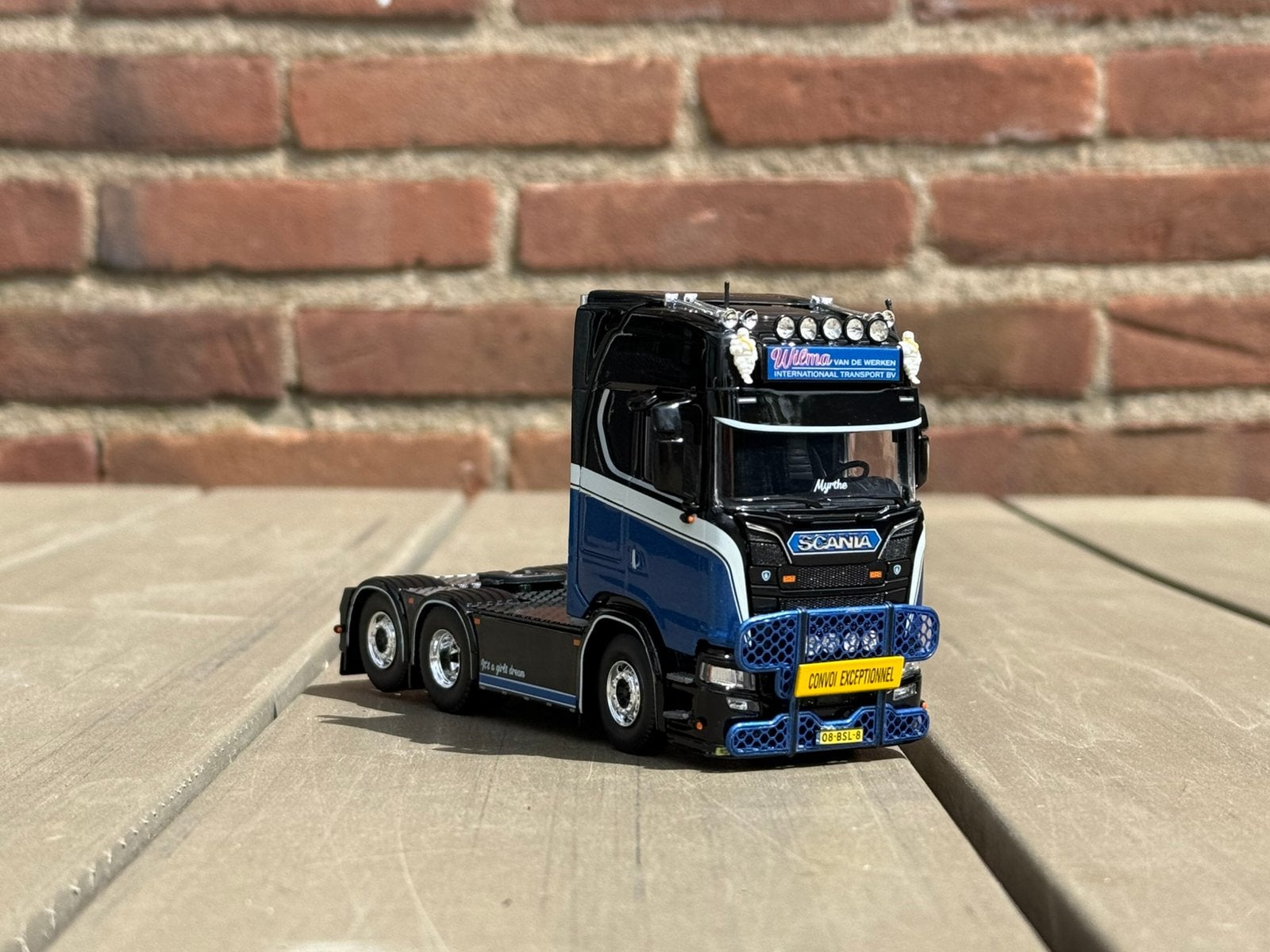 Tekno Scania Next Gen S520 Highline 6x2 WILMA, Ophalen of Verzenden, Zo goed als nieuw, Bus of Vrachtwagen, Tekno