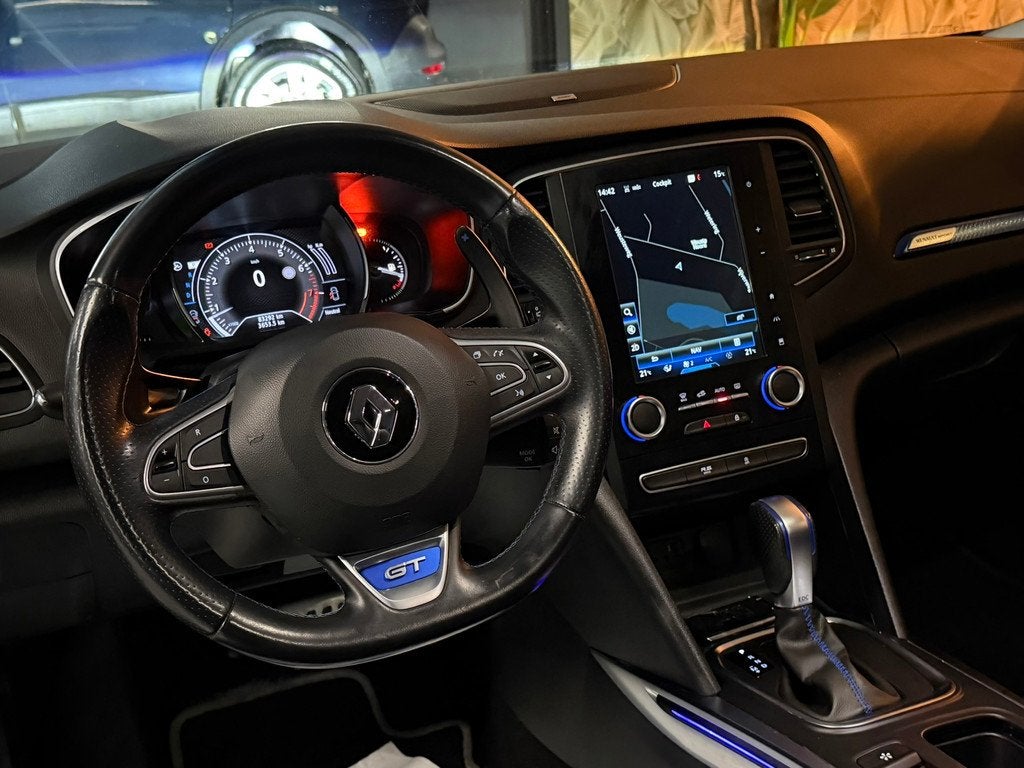 Renault Mégane Estate 1.6 TCe GT 205pk|Automaat|Sport Kuips, Auto's, Gebruikt, 4 cilinders, Met garantie (alle), Parkeersensor