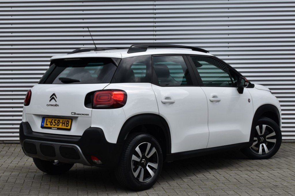 Citroen C3 AIRCROSS 1.2 PT C-SERIES / NAVI / CONNECTED APPS, Auto's, Citroën, 1199 cc, Wit, Origineel Nederlands, Bedrijf