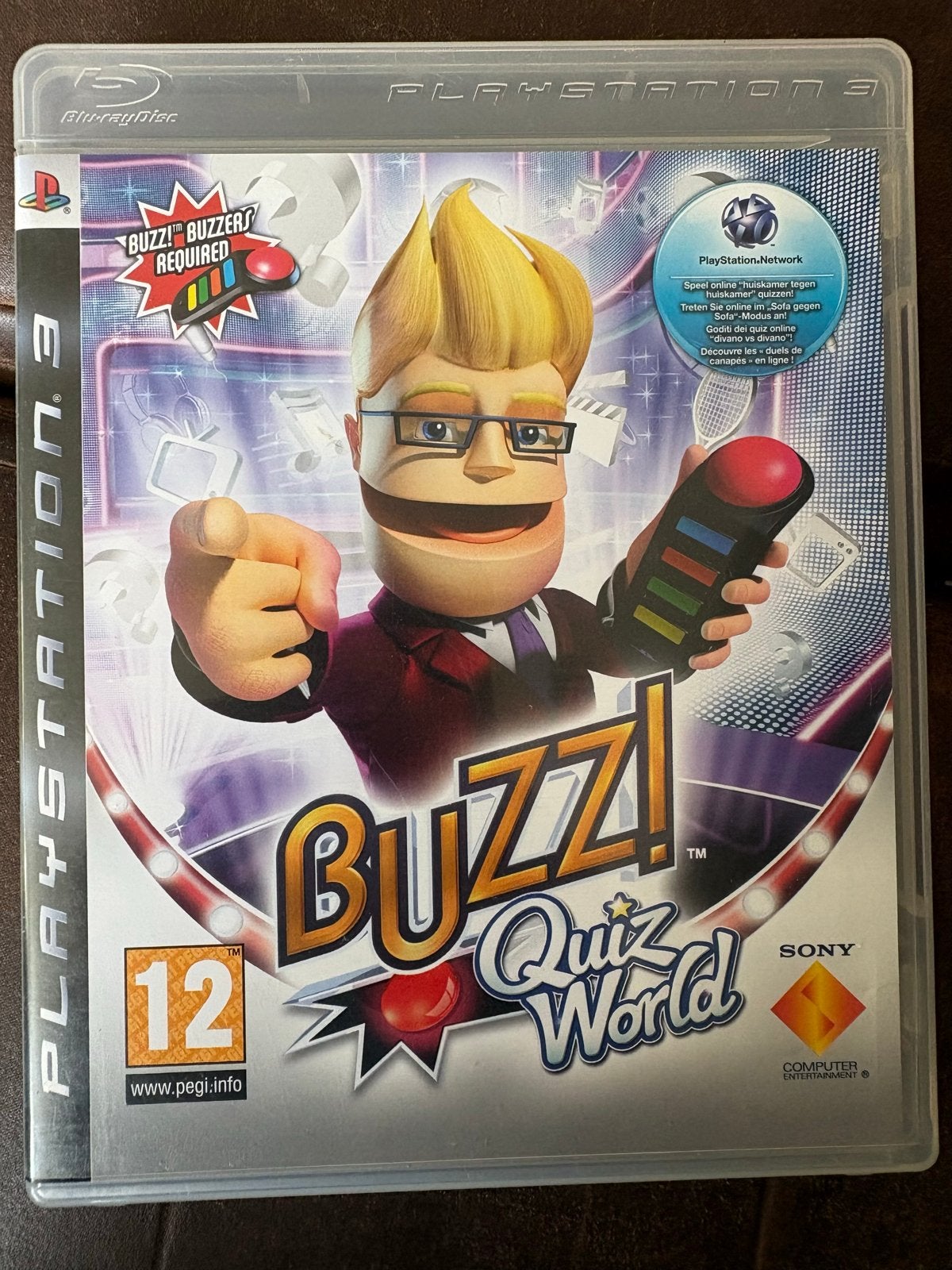 Buzz! Quiz World - PlayStation 3 (PS3), Gebruikt, Overige genres, Eén computer, Ophalen of Verzenden