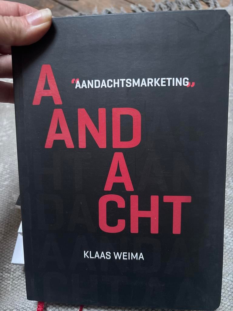 Klaas Weima - Aandachtsmarketing, Klaas Weima, Ophalen of Verzenden, Management, Zo goed als nieuw