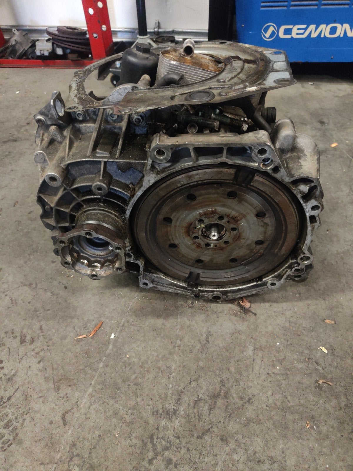Dsg dq250 HRW, Ophalen