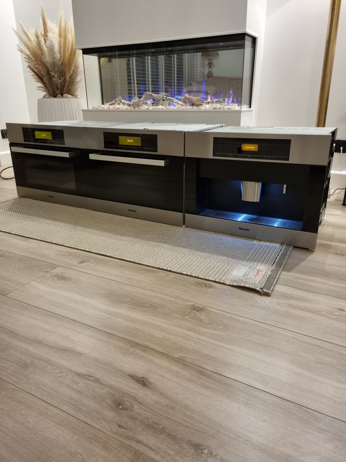 Miele combi magnetron en stoomoven XL, Ophalen, Zo goed als nieuw, Oven, Inbouw