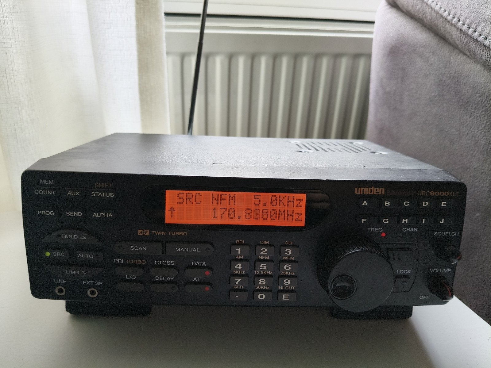 Uniden UBC9000XLT Scanner Ontvanger, Telecommunicatie, Ophalen of Verzenden