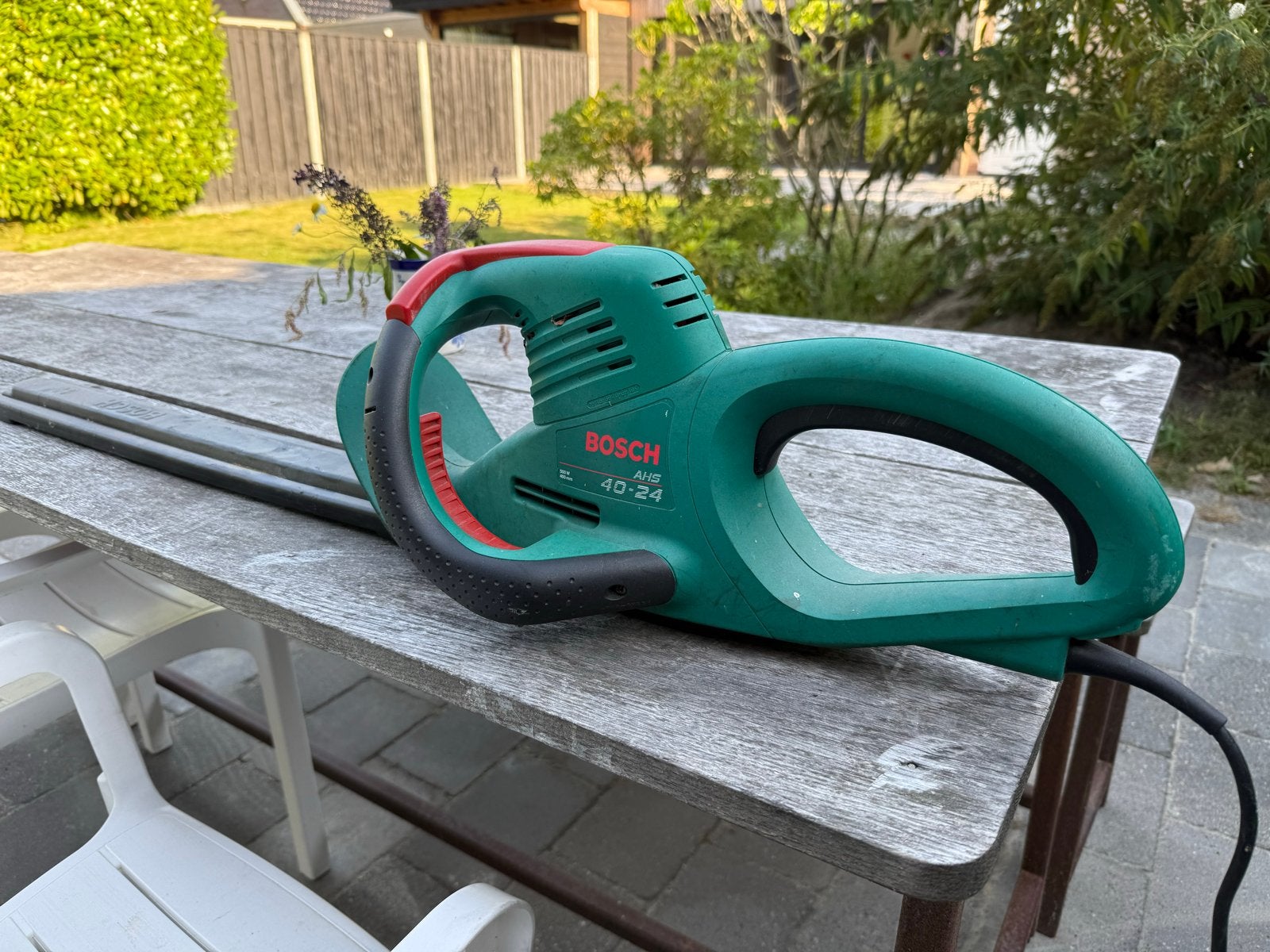 Bosch Heggenschaar AHS 40-24 - Elektrisch, Tuin en Terras, Ophalen, Gebruikt, Elektrisch