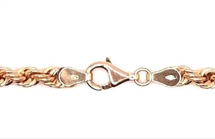 Gouden rope ketting 18kt, Www.bredajuwelier.nl, Nieuw, Ophalen of Verzenden, Www.bredajuwelier.nl