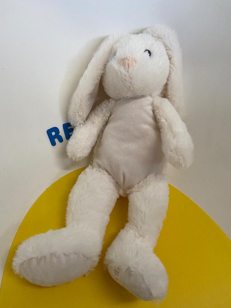 773 funny bunny konijn wit, Kinderen en Baby's, Ophalen of Verzenden, Zo goed als nieuw, Konijn