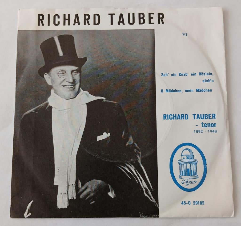Richard Tauber - Sah' ein knab' ein röslein stehn, Ophalen of Verzenden, Gebruikt, Klassiek