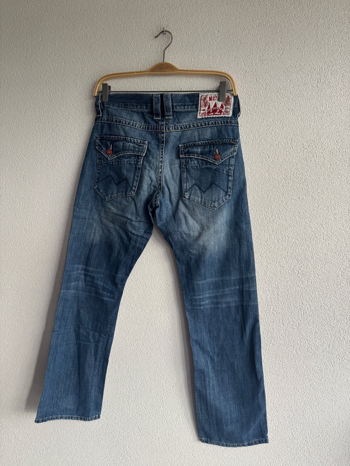Foto 11 van Vintage Mustang skater baggy denim jeans