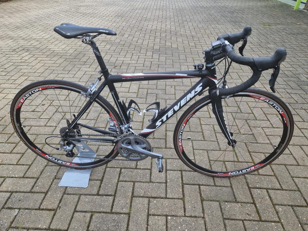 Maat 52 cm Stevens Aspin racefiets met Ultegra 3x10 sp, Fietsen en Brommers, 28 inch, Velgrem, Aluminium, 49 tot 53 cm
