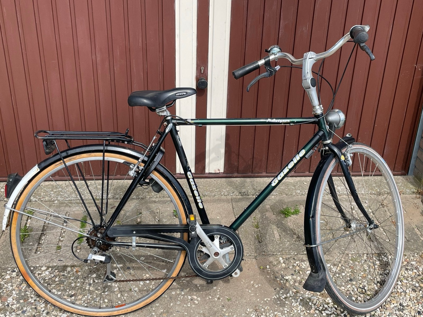 Gazelle Avignon sportieve herenfiets 54 cm 6 versnellingen, Ophalen, Gebruikt, Velgrem, Versnellingen