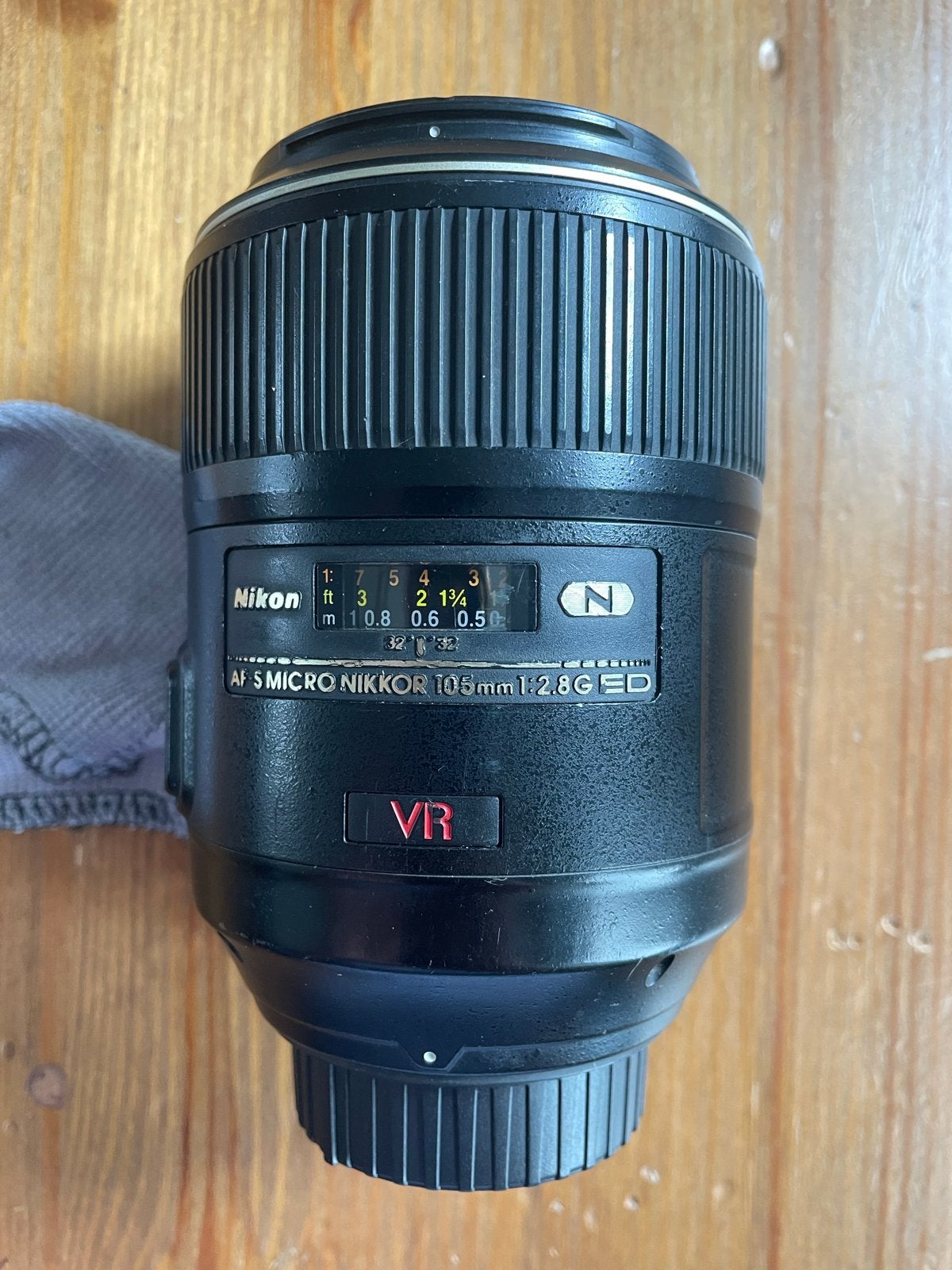 Nikon AF-S Micro Nikkor 105mm f/2.8G ED VR Macro Lens, Audio, Tv en Foto, Fotografie | Lenzen en Objectieven, Ophalen, Gebruikt