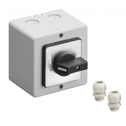 Ster-driehoekschakelaar 32A 3P opbouw SD/20PLM+2xM20, Verzenden, Nieuw