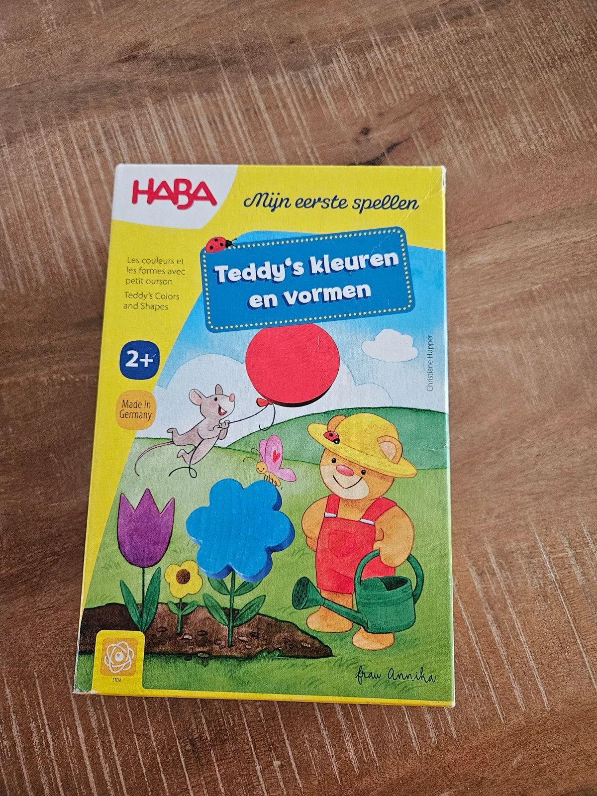 HABA Mijn eerste spellen: Teddy's kleuren en vormen, Ophalen of Verzenden, Zo goed als nieuw, Overige typen