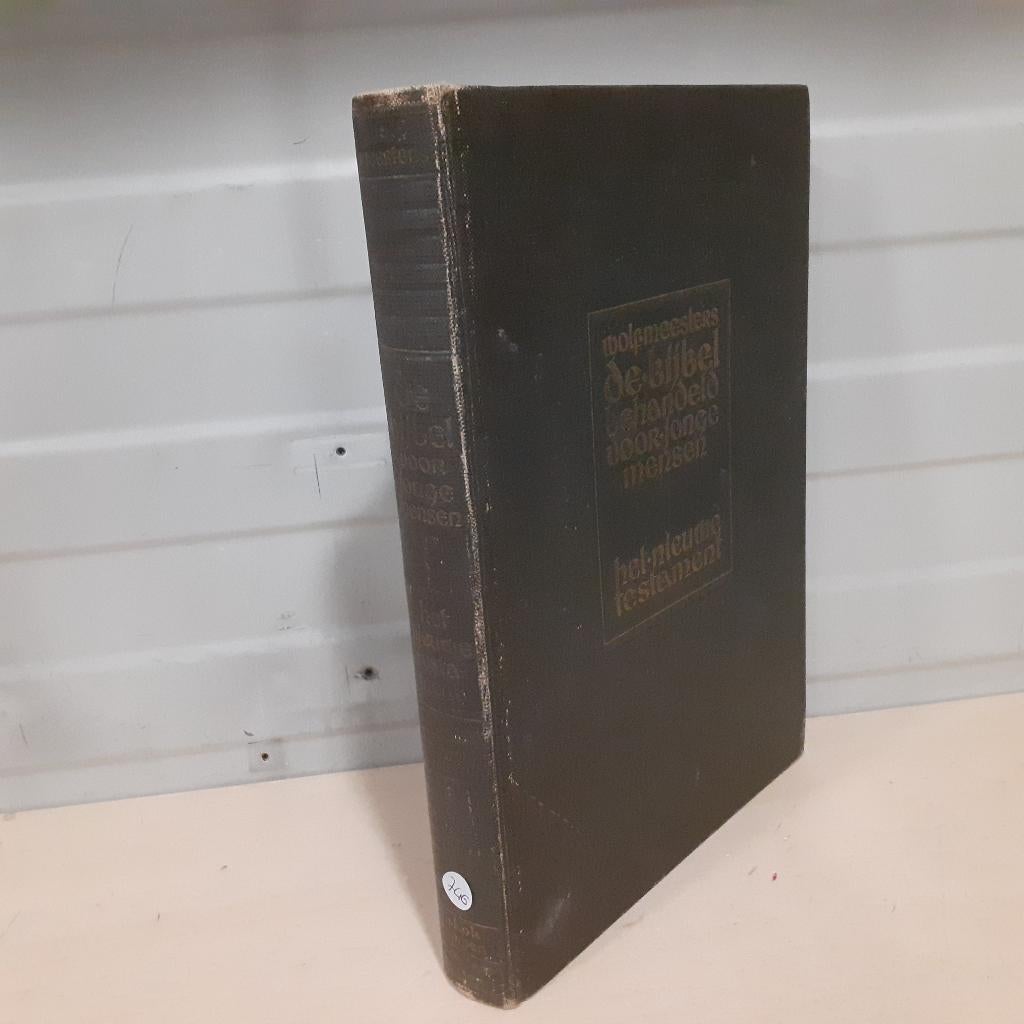 Nr. 746 De Bijbel behandeld voor jonge mensen. Met platen, Ophalen of Verzenden, Gelezen, Wolf Meesters, Christendom | Protestants