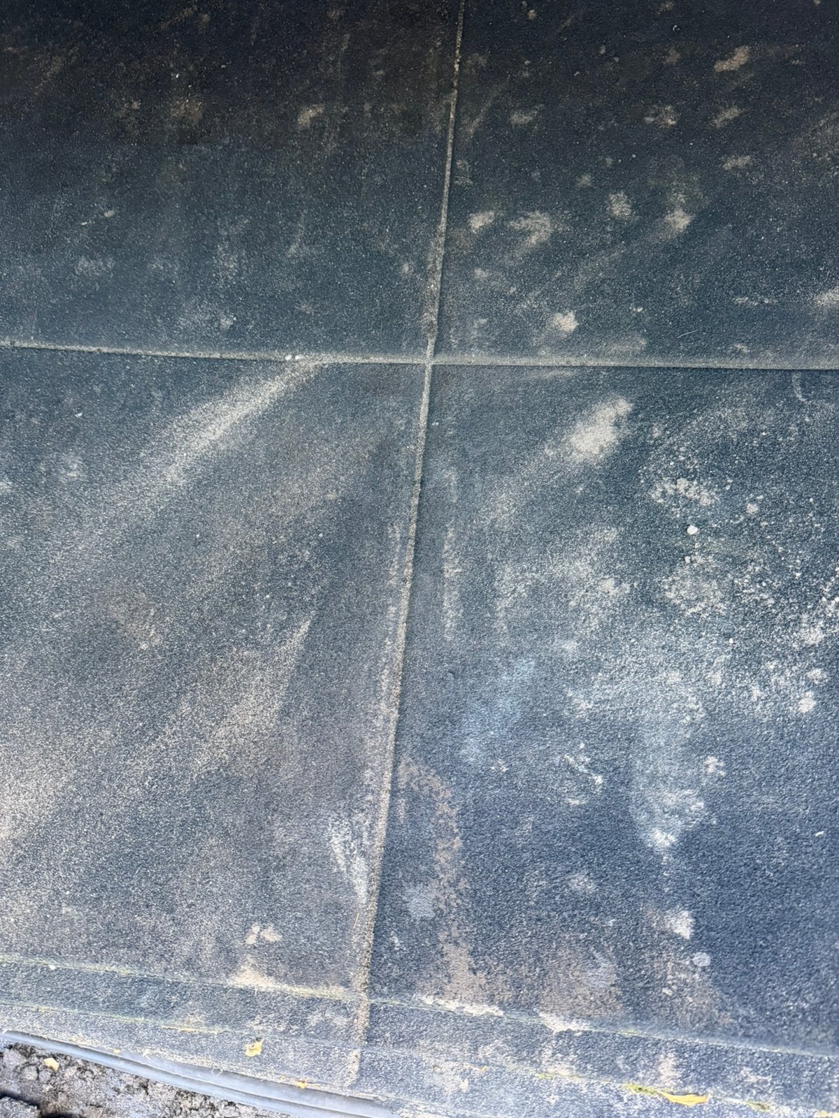 Rubberen matten ca 100x100x4 speeltoestel stal ed ruim 9m2, Ophalen, Gebruikt, Overige typen, Rubber