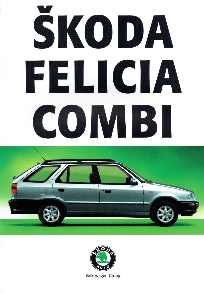 Folder Skoda Felicia Combi (1997), Verzenden, Zo goed als nieuw, Overige merken