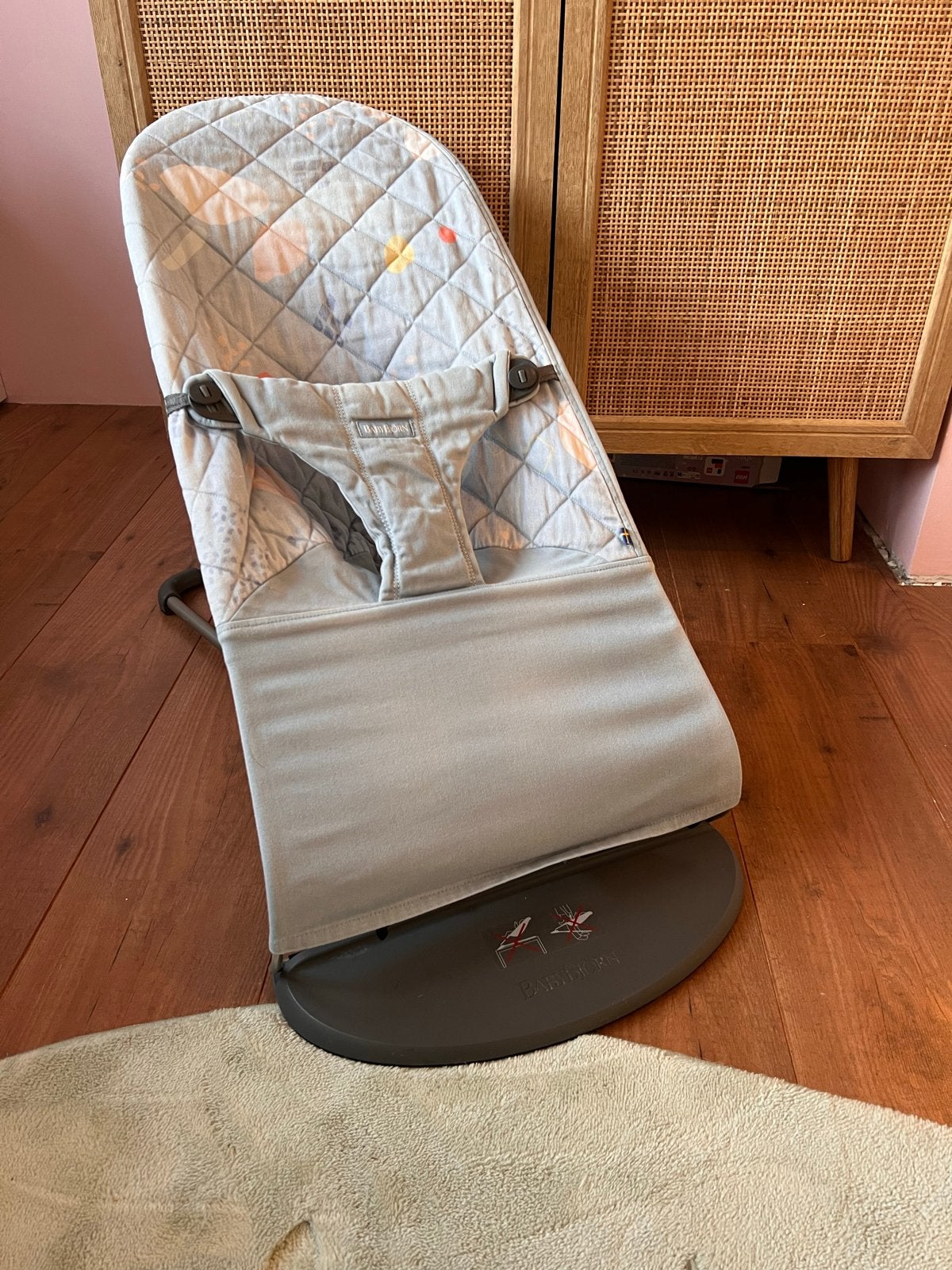 BabyBjörn Bouncer Bliss - Baby Power Collectie, Ophalen of Verzenden, Zo goed als nieuw