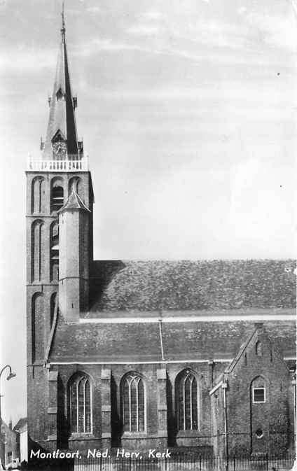 301-450-001 Montfoort Kerk, Verzenden, Voor 1920, Utrecht