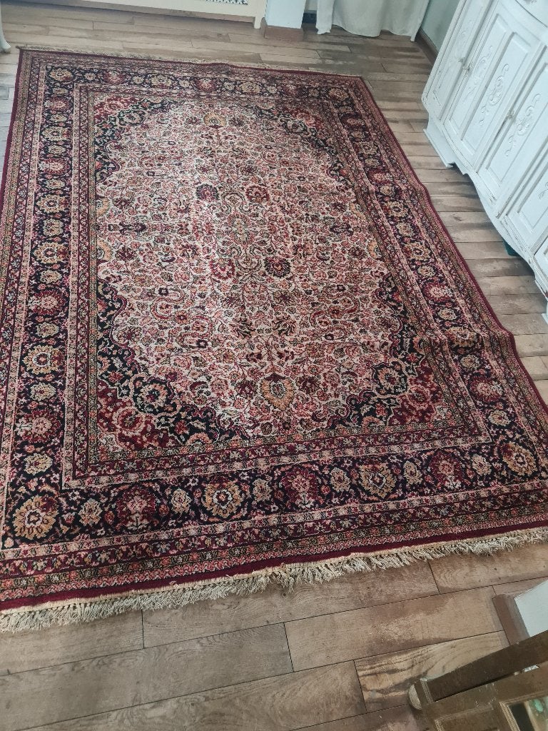 Antiek vloerkleed wol en hand geknoopt 3 x 2 m, Ophalen, Heikant 21 Kaatsheuvel, Gebruikt, 150 tot 200 cm
