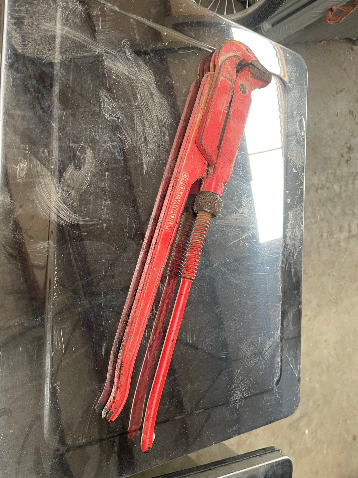 Robuuste pijpsleutel - 1/2" BORDANZA - Chroom-Vanadium, Ophalen, Gebruikt, Sleutel/ratel, Overige merken