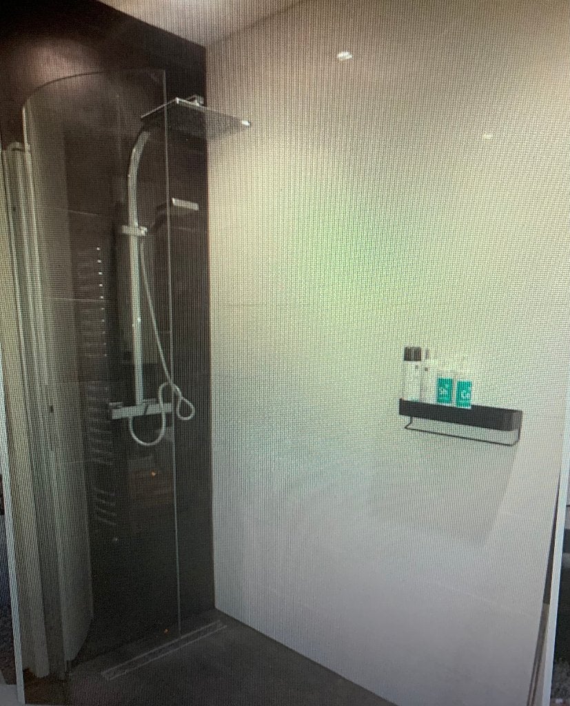 Inklapbare Douchedeur met Ronding - 190x95 cm, Huis en Inrichting, Ophalen, Gebruikt, Overige typen, 50 tot 100 cm