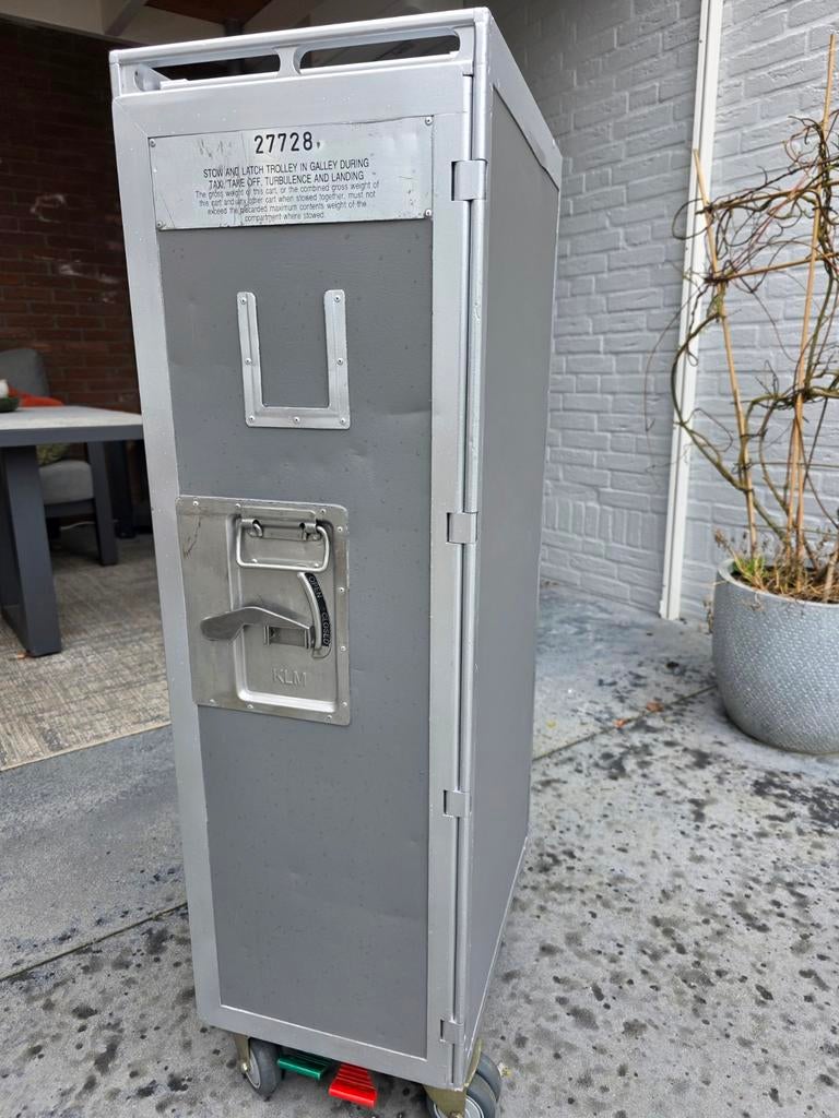 Vliegtuig trolley halfsize - KLM design, Huis en Inrichting, Ophalen