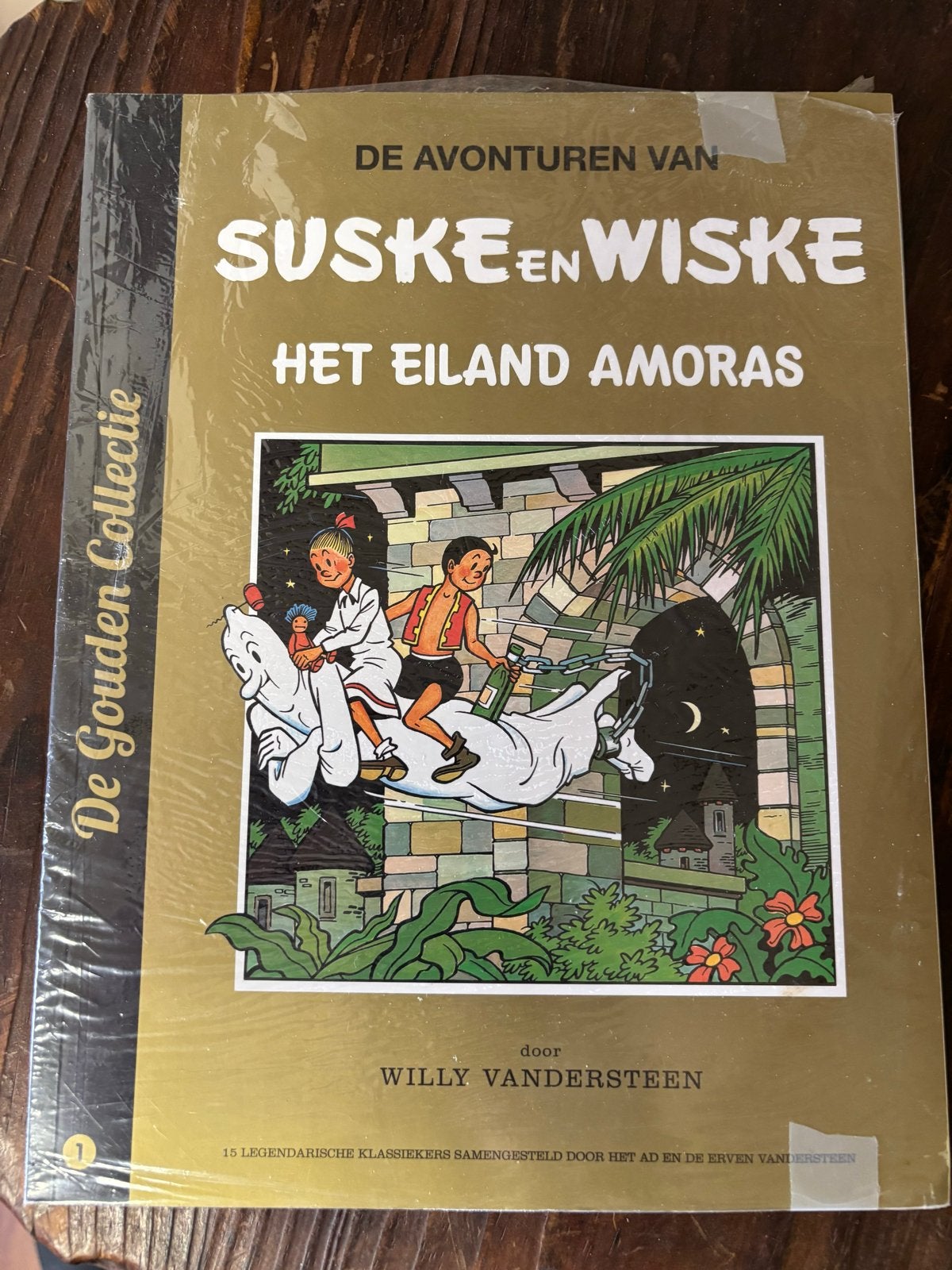 Suske en Wiske De Gouden Collectie - Complete reeks (15 dele, Complete serie of reeks, Ophalen, Nieuw