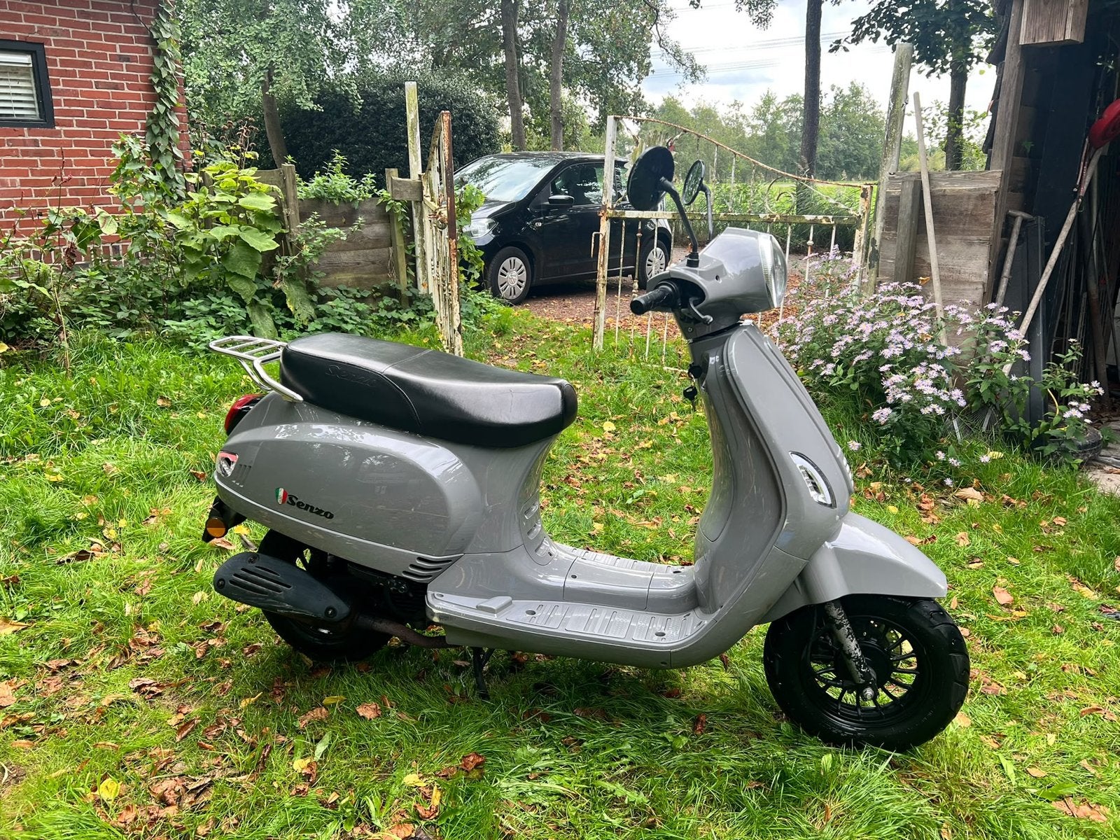 Senzo Riva Lux scooter - Grijs, Gebruikt, Benzine, Ophalen, Overige merken