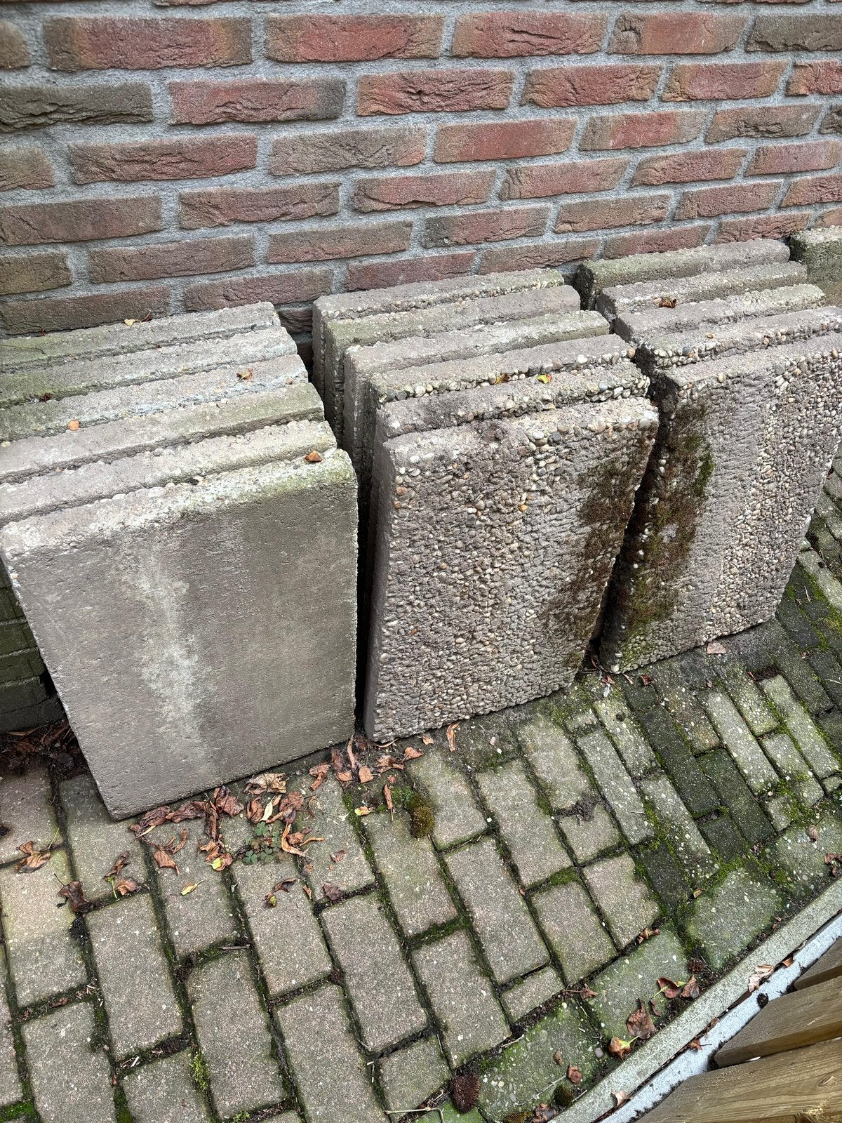 Grindtegegels, Ophalen, Gebruikt, 5 tot 10 m², Beton