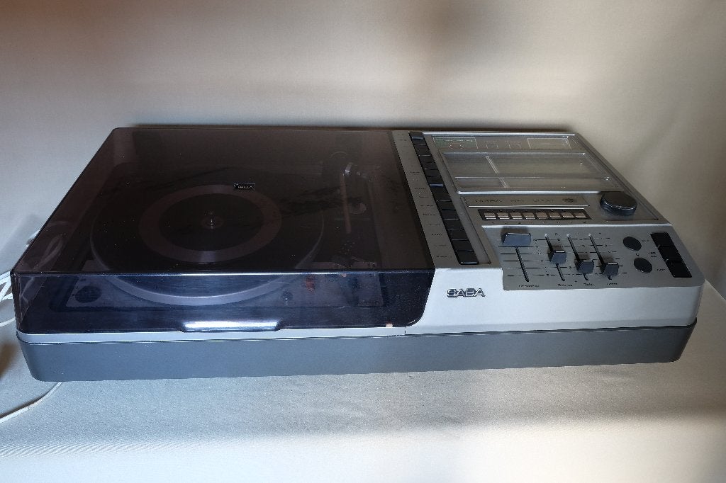 Vintage Saba Ultra HiFi 9800 Stereo met Dual Platenspeler, Overige merken, Gebruikt, Cassettedeck, Losse componenten