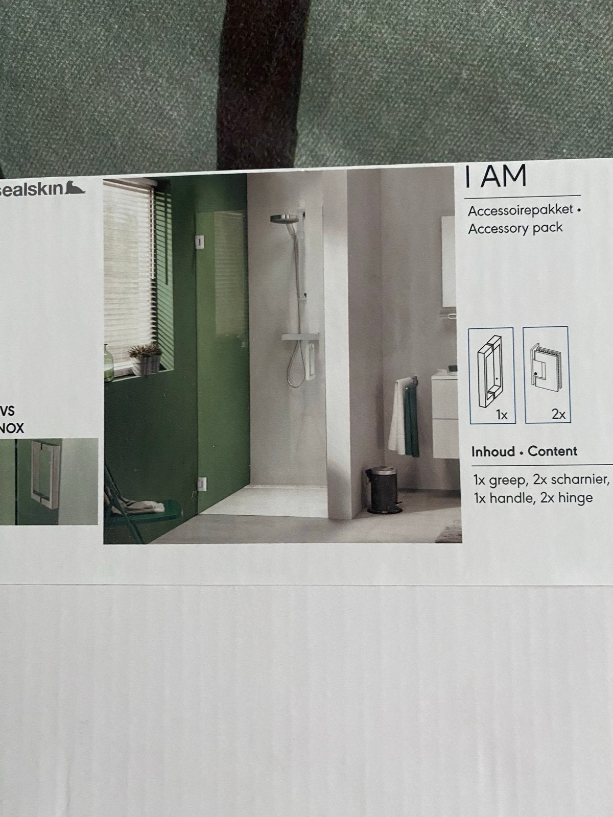Douchedeur - Sealskin SWN70-A10(S) - Nieuw in doos, Ophalen, Nieuw