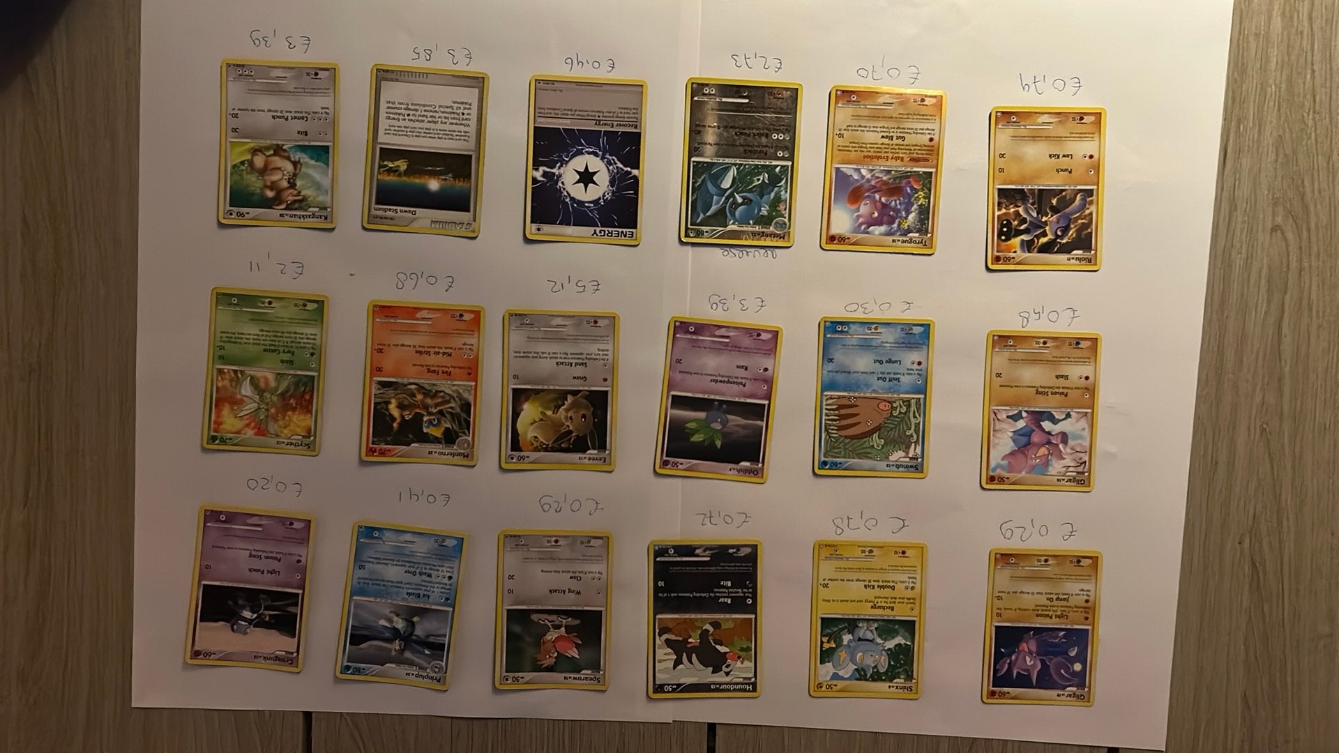 Pokemon kaarten uit 2008, Ophalen of Verzenden, Nederland