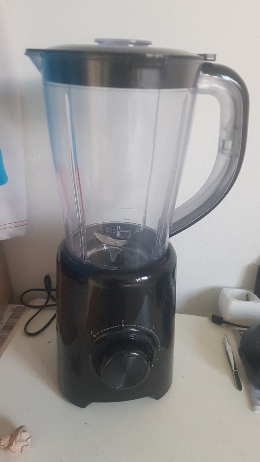 Tristar blender, Witgoed en Apparatuur, Keukenmixers, 1 tot 2 liter, 3 snelheden of meer, Ophalen of Verzenden, Zo goed als nieuw